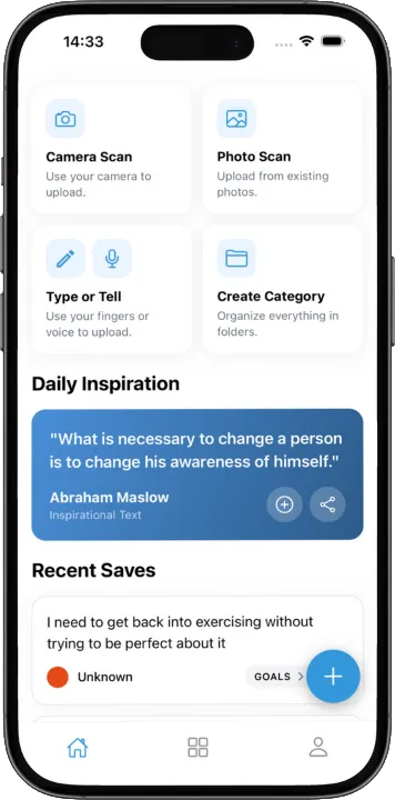 Minditly app screenshot
