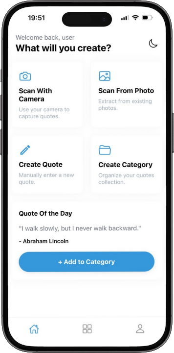Minditly app screenshot
